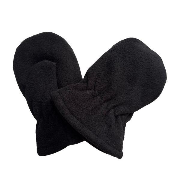 SimpliKids Fleece Sherpa Lined Rocket Kids Winter Hat & Mittens Set 5-7 Years - Picture 7 of 9